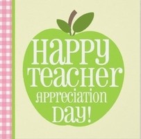 TEACHER APPRECIATION DAY, MAY 5th, 2020